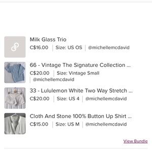 Bundle for Michelle 🩵